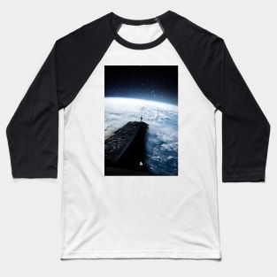 Space Fishing Baseball T-Shirt